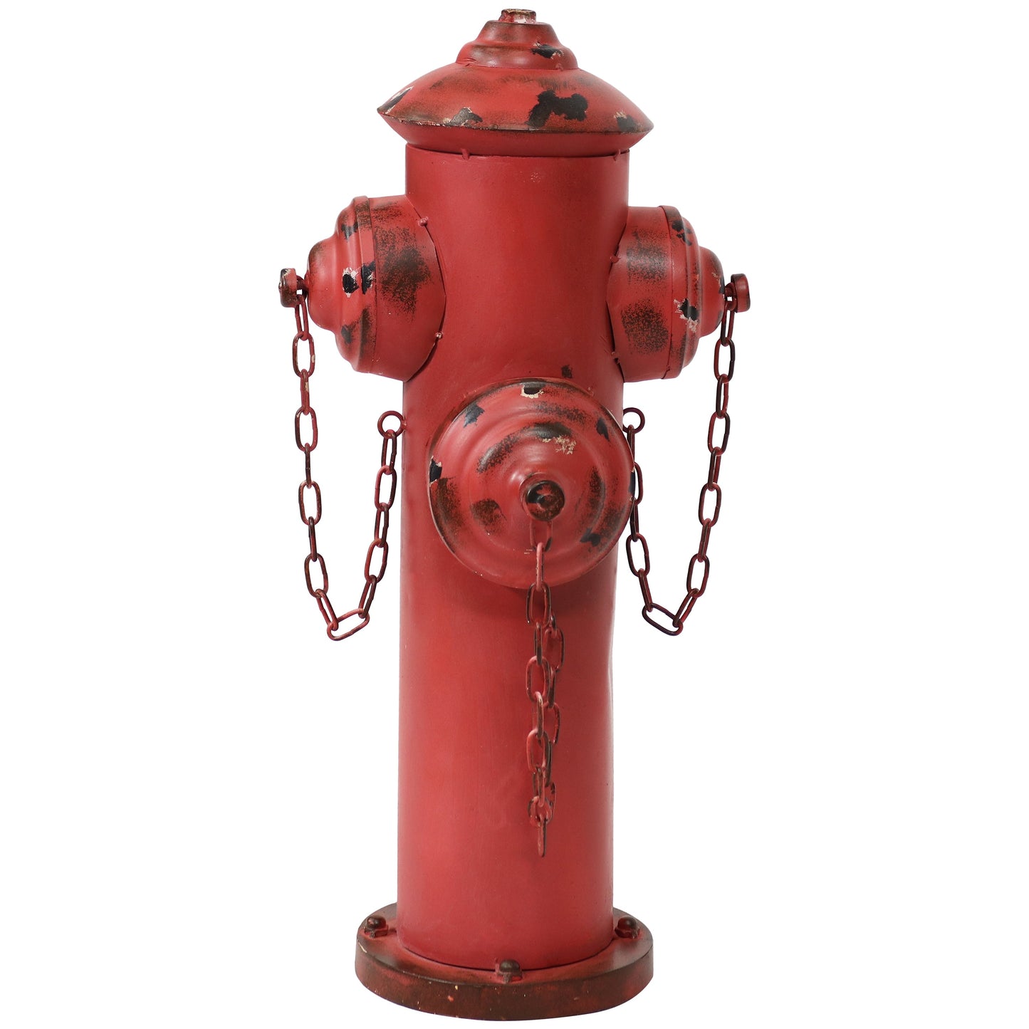 Fire Hydrant Dog Pee Post Metal Garden Statue