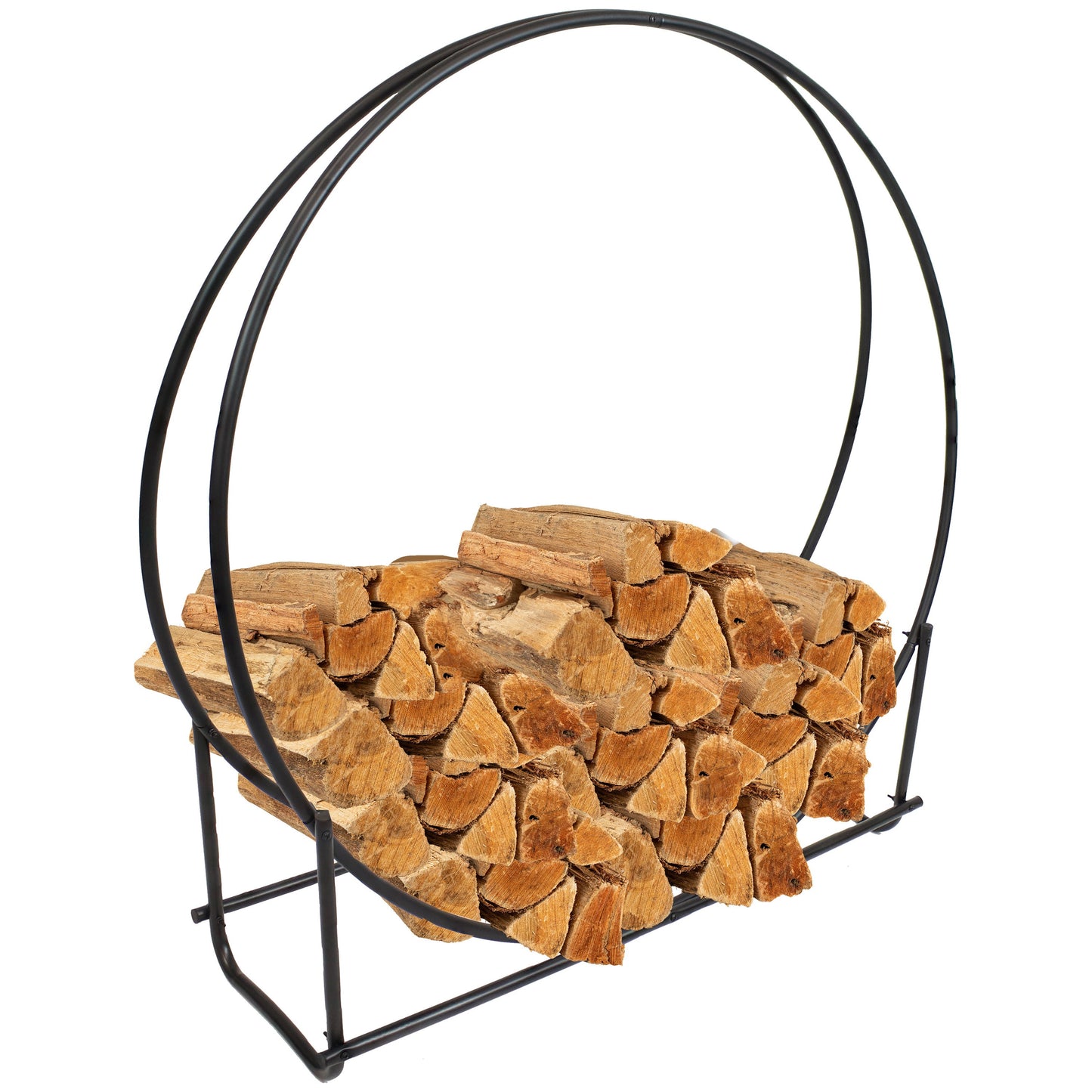 Outdoor Round Firewood Rack